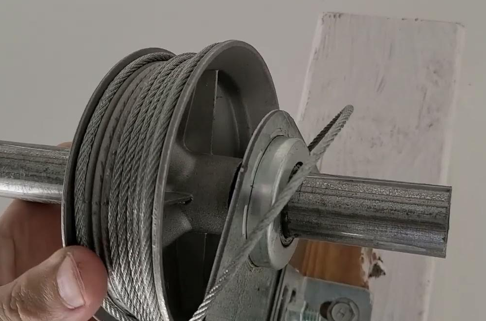 Garage Door Cable Repair & Corrosion Treatment