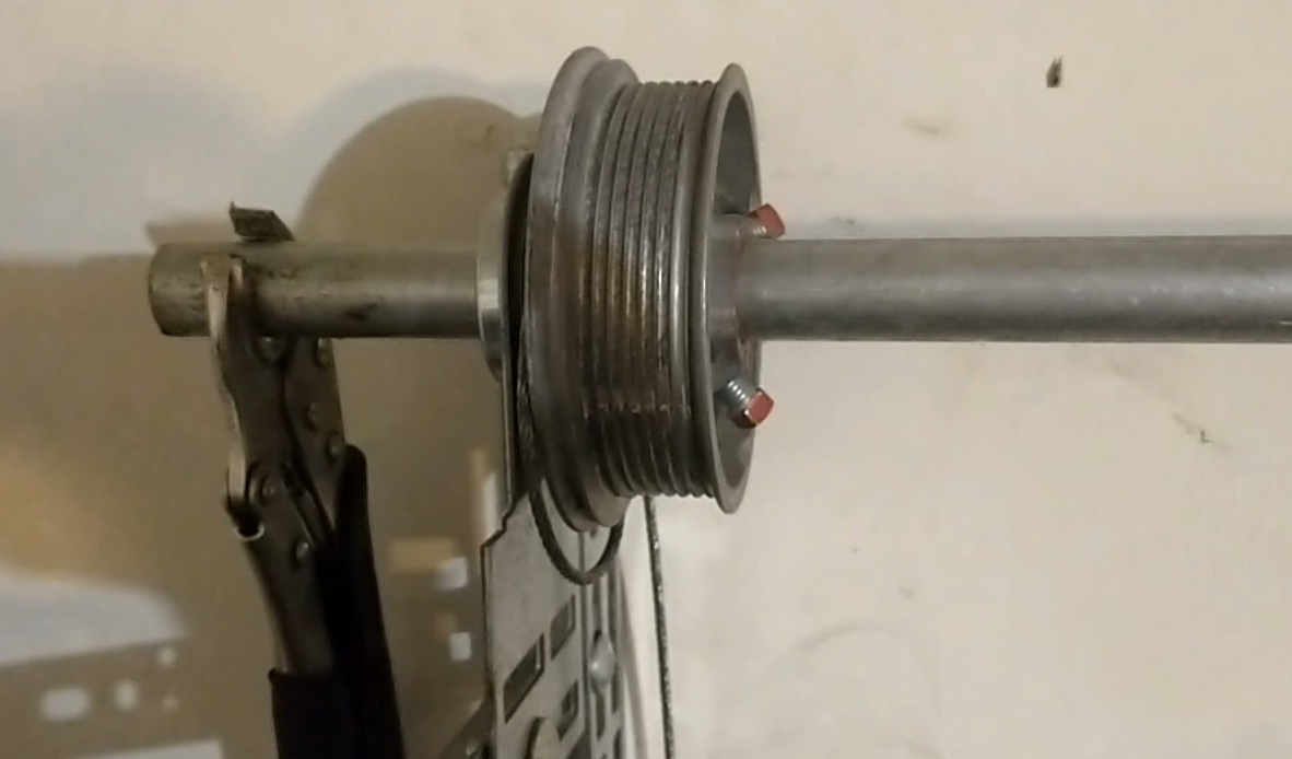 Garage Door Cable Repair & Corrosion Treatment