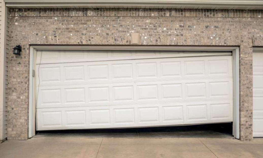 Off-Track Garage Door Realignment